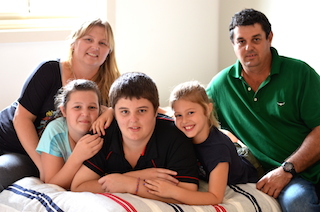 Dani, Jaquarra, James, Mackenzie and Corey Chapman